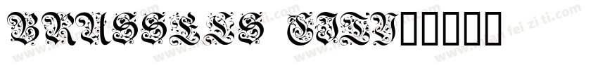 Brussels City字体转换